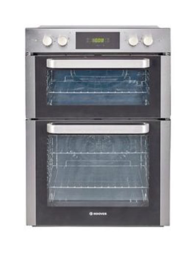 Hoover Ho9D337In 60Cm Built-In Electric Double Oven - Stainless Steel Hoover Ho9D337In 60Cm Built-In Electric Double Oven - Stainless Steel